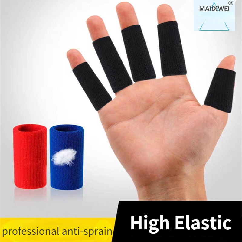 10pcs Set Sports Finger Guard Joint Nonslip Finger Cots Basketball