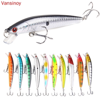 Fishing Lures Minnow Lures Topwater Baits for Bass Trout Salmon Saltwater/ Freshwater Minnow Fishing Baits
