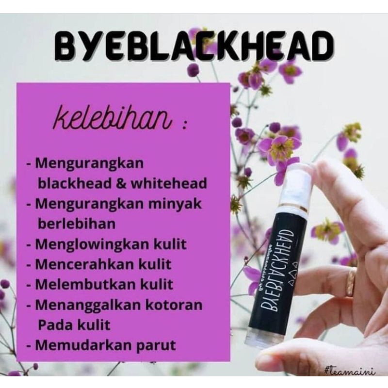 MENBUANG BYE BLACKHEAD DAN WHITEHEAD Shopee Malaysia