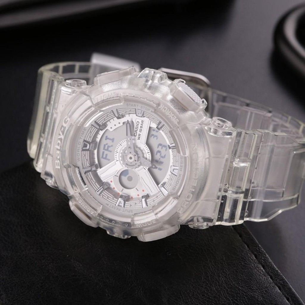 Baby g outlet transparent watch