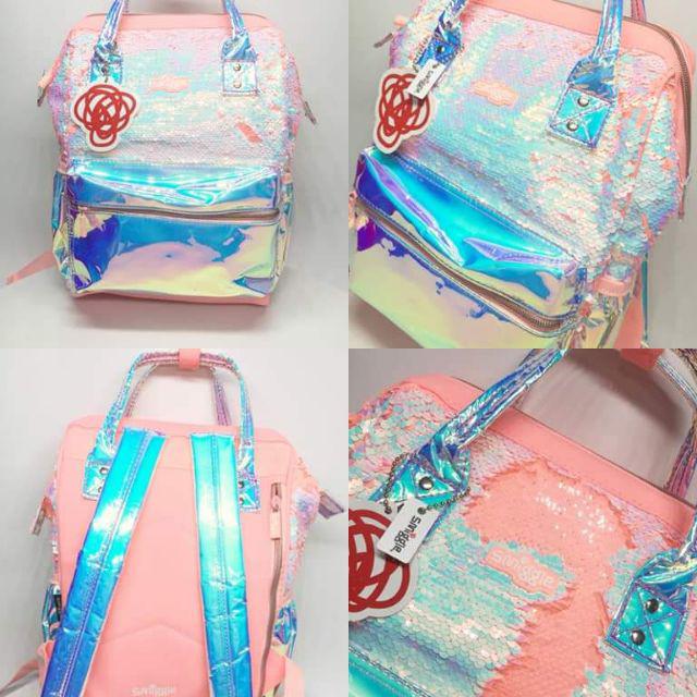 READY STOCK MALAYSIA SMIGGLE Lunar DIMI BACKPACK GLITZ AUTHENTIC Shopee Malaysia