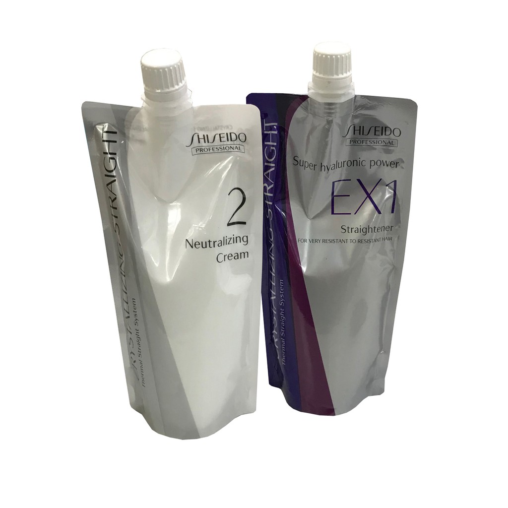 Shiseido Rebonding Straight System Resistant EX1 + EX2 (400g + 400g
