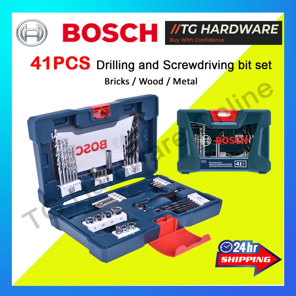 Bosch 41 piece drill bit hotsell