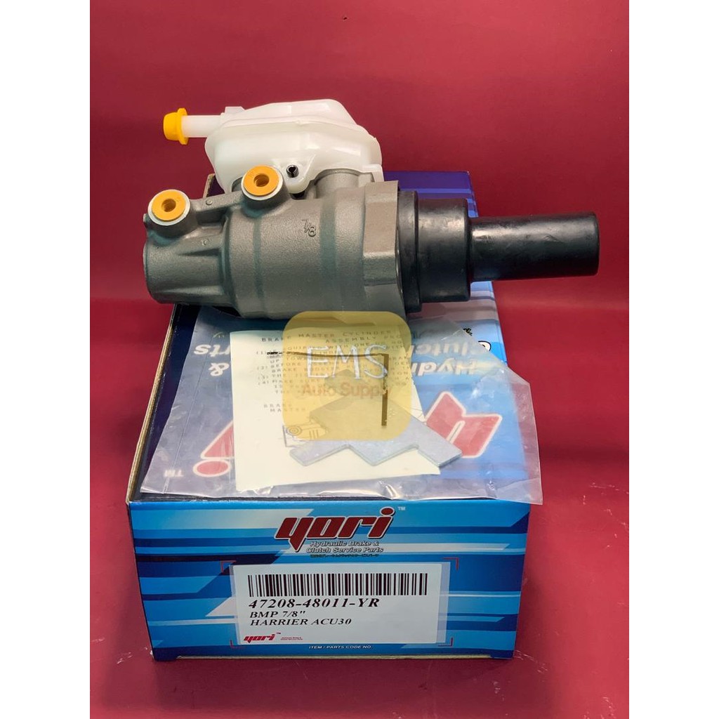TOYOTA HARRIER 2.4/3.0 2003-2013 YORI MASTER BRAKE PUMP 47208-48011 ...