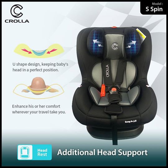 CROLLA S SPIN CARSEAT Shopee Malaysia