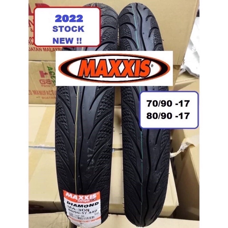 2023 MAXXIS DIAMOND 3D TIRE TYRE 70/90 80/9017 TAYAR LC135 Y150 Y125