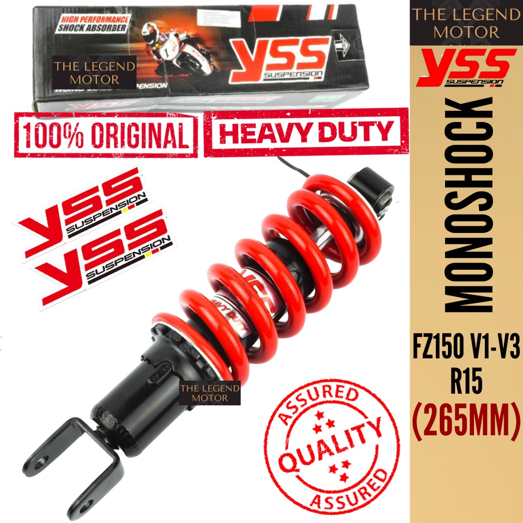 100% ORIGINAL YSS YAMAHA R15 FZ150i FZ 150 V1-V3 FZ150 NEW HEAVY DUTY ...