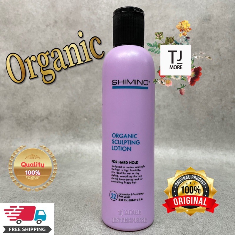 Shimino Organic Sculpting Lotion Gel Rambut Pommade 260ml Hair Styling ...