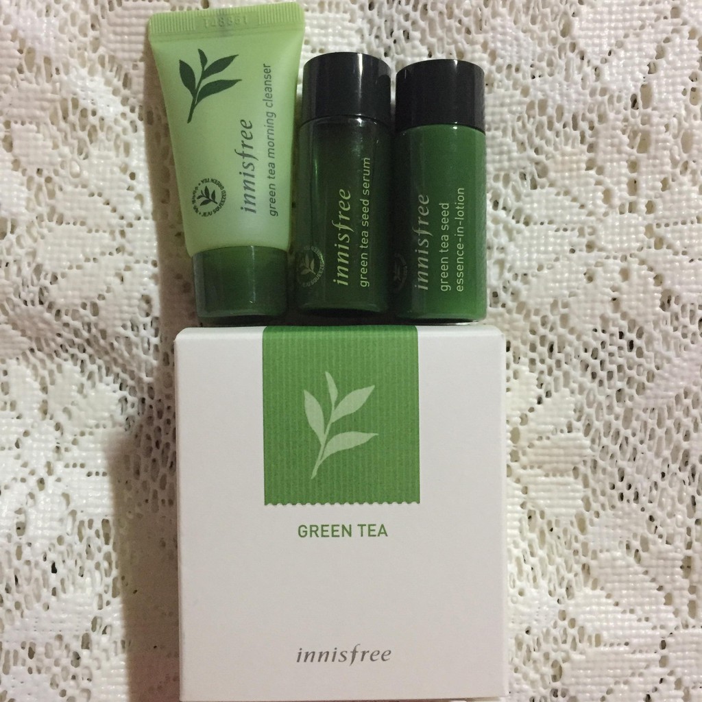 Innisfree Green Tea Kit For Morning Trial Kit | Shopee Malaysia