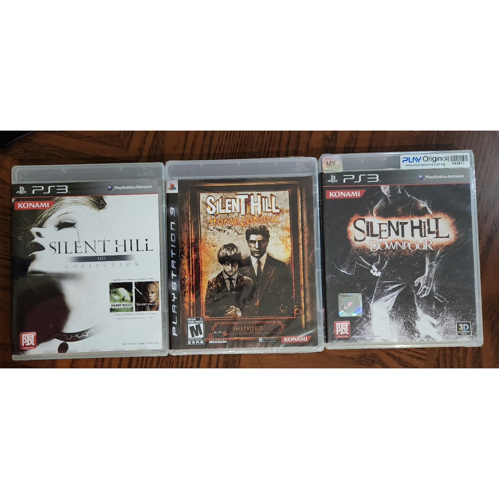 PS3 Silent Hill HD Collection & Silent Hill Downpour & Silent Hill ...