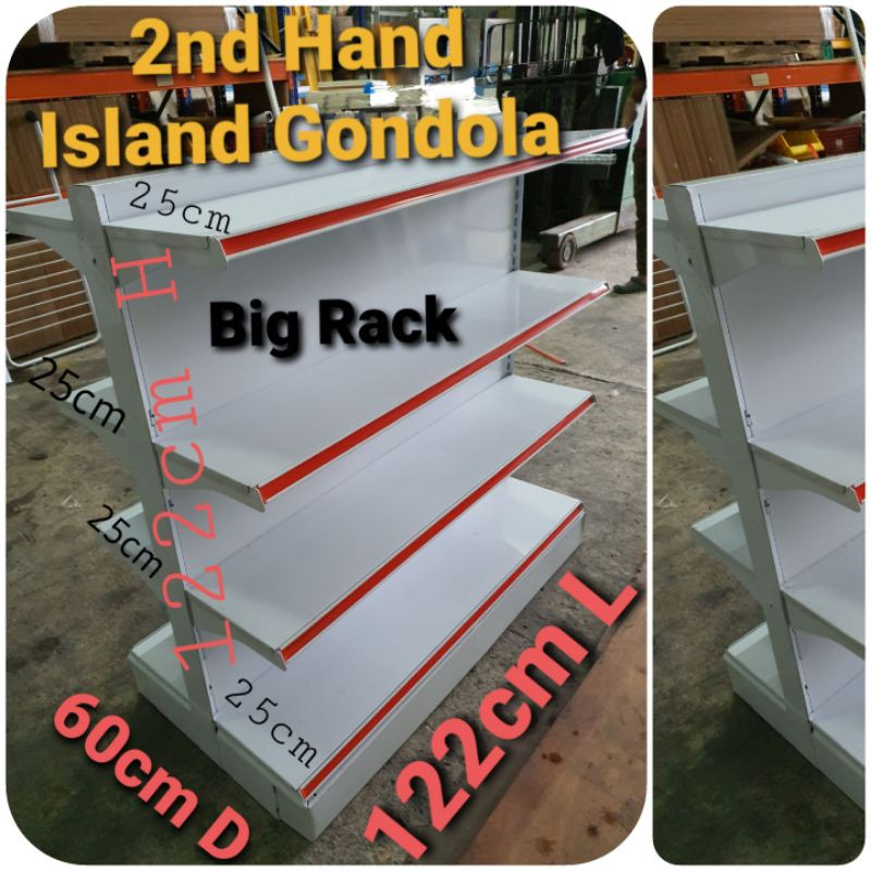 Big Rack!!! 2nd Hand Island Gondola !!! Stock Ready !!! Fast Delivery
