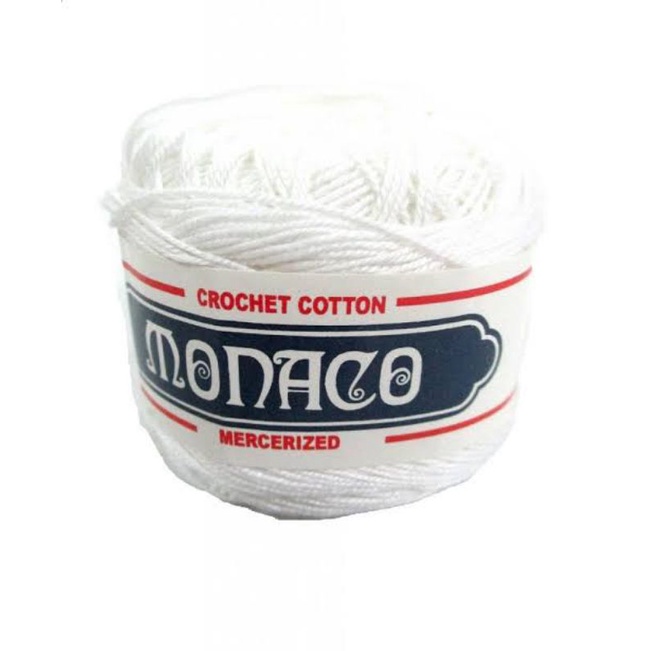 Monaco mercerized cotton crochet thread | Shopee Malaysia