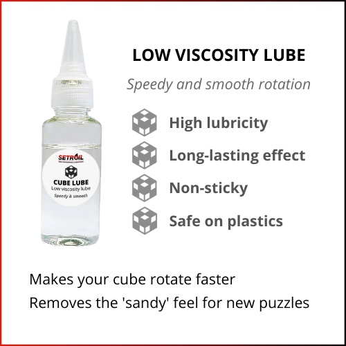 LUBRIX Setroil Rubic Cube Lube Rubik's Magic Cube Lubricating Oil Speed