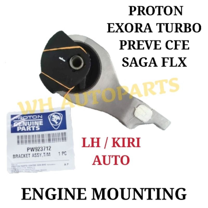 GEARBOX ENGINE MOUNTING ORIGINAL AUTO PROTON EXORA CFE BOLD TURBO PREVE CFE SAGA FLX 1.3 1.6 (LH