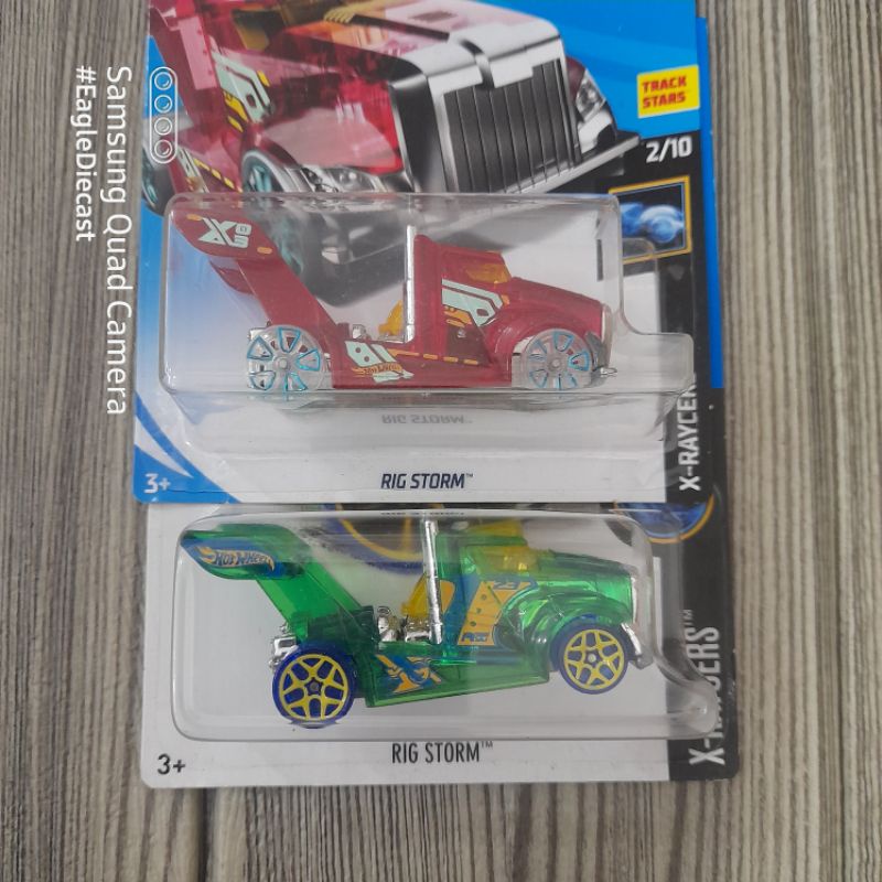 Hot Wheels Rig Storm HotWheels [Red/ RTH Green] | Shopee Malaysia