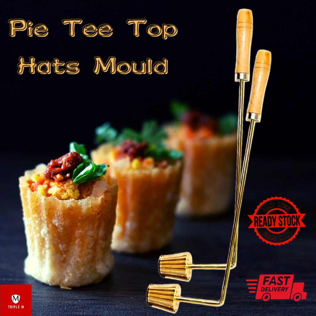 Pie Tee Top Hats Mould / Acuan Paiti Pie Tee Mould/Traditional Kuih Pie ...