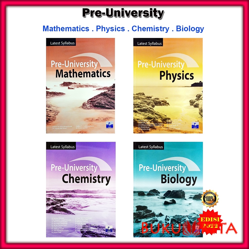 Buku Rujukan : Pre-University - Matriculation / Foundation / A-Level ...