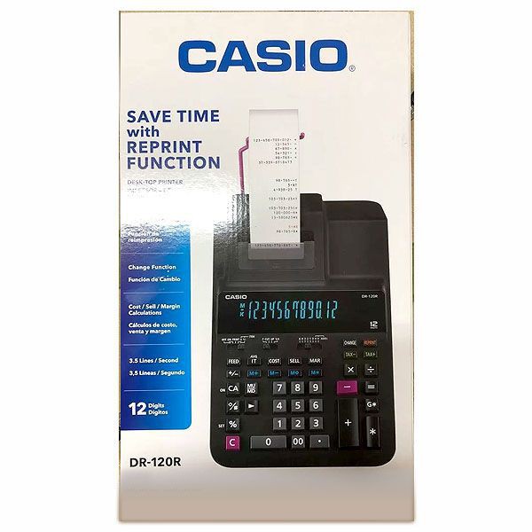 Casio dr 120 r sale