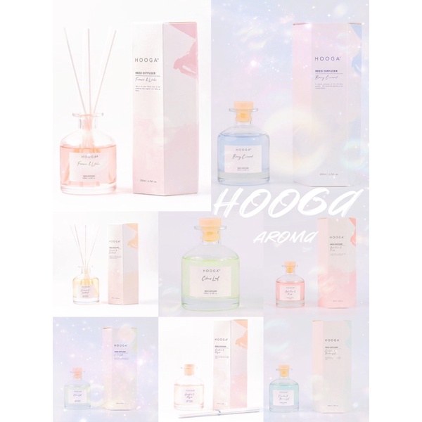 HOOGA Reed Diffuser Pewangi Rumah Home Fragrance Gourmand Series Reed ...
