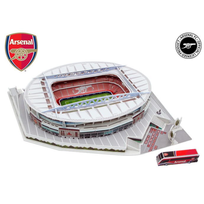 Arsenal F.C. Emirates Stadium 3D Puzzle Shopee Malaysia
