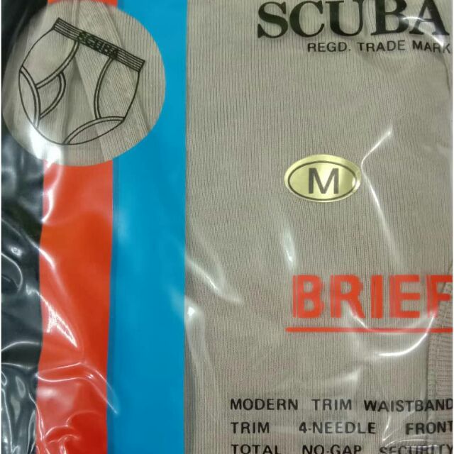 UNDERWEAR SCUBA NON SLACKENING S/M/L/XL Shopee Malaysia