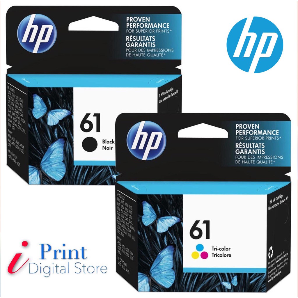 HP 61 Black and Color Original Ink Cartridge (CH561WA) | Shopee Malaysia