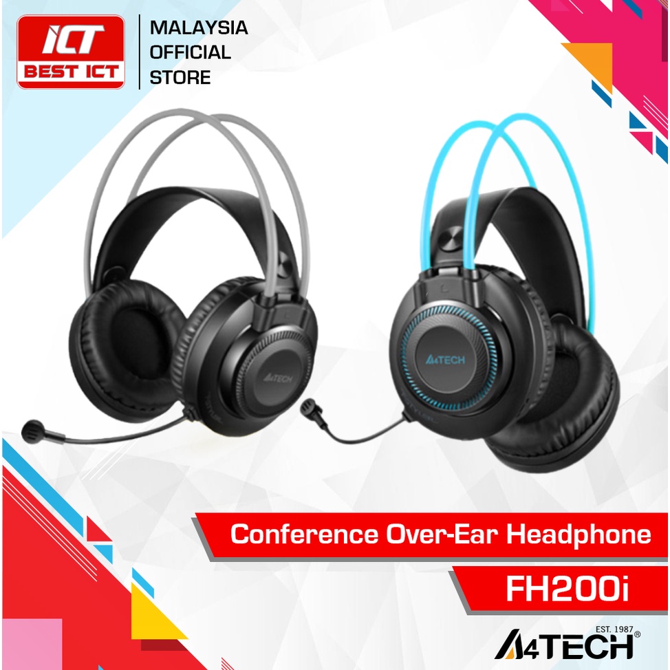 FH200i FSTYLER CONFERENCE OVEREAR HEADPHONE Shopee Malaysia