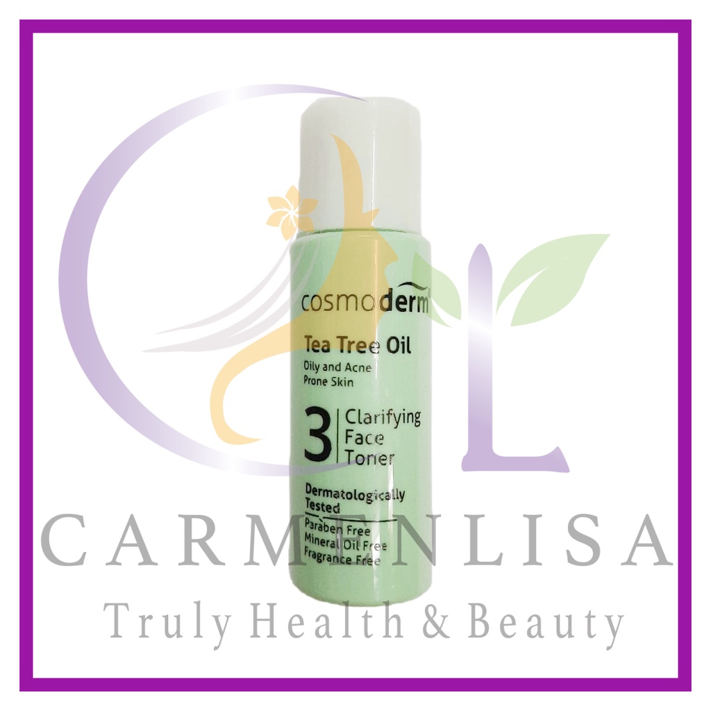 COSMODERM Niacinamide / Vitamin E / Tee Tree Oil TRIAL Sample 10ML ...
