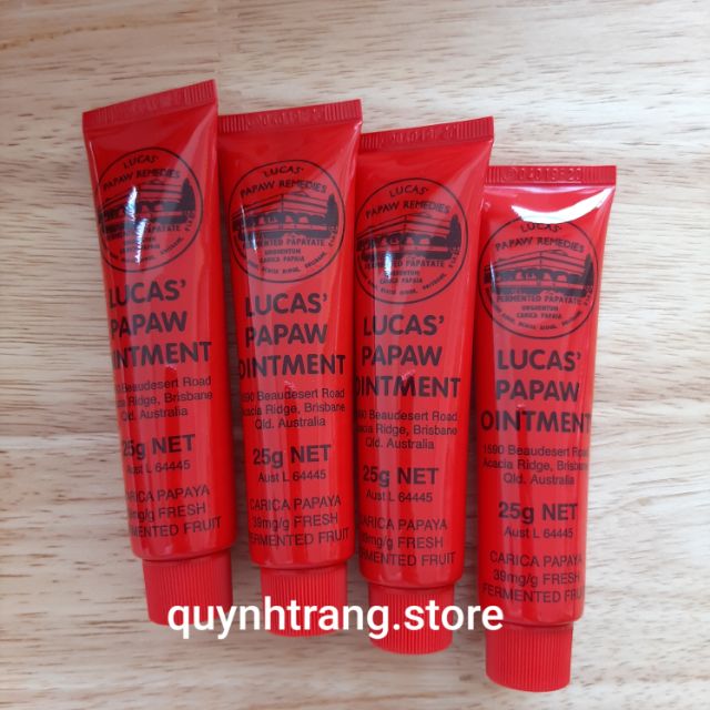 Lucas Papaw Ointment MultiPurpose Papaya Cream 25g Shopee Malaysia