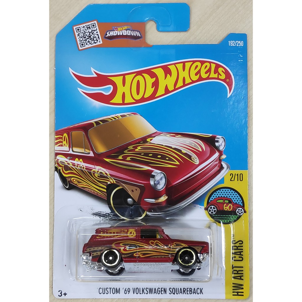 Hot Wheels Custom 69 Volkswagen Squareback HW Vw 1969 ZAMAC Art Cars Flying Customs Shopee Malaysia