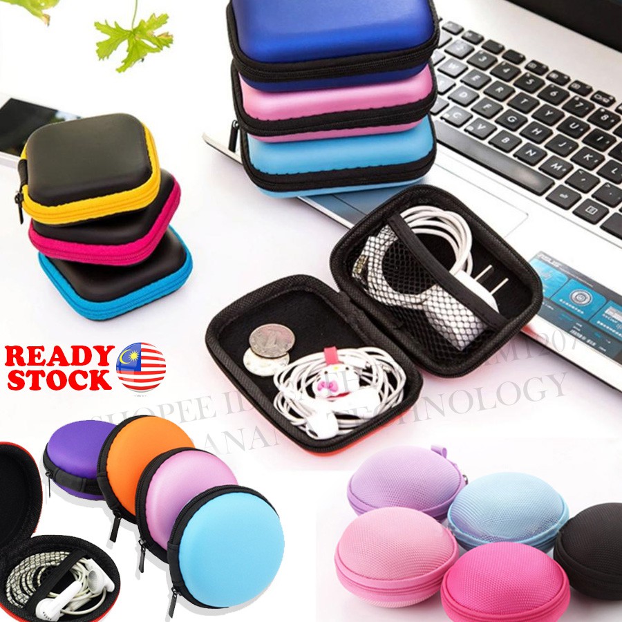 Earphone Case Earphone Organizer Box Case, Earphone Storage Cases ...