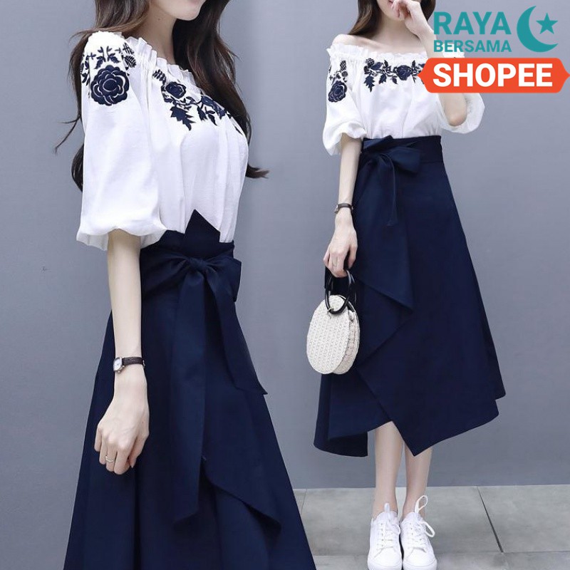 Korean skirts sale and tops