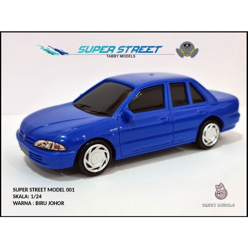 (TABBY MODELS) Super Street Wira Scale 1/24 Plastic Model | Shopee Malaysia