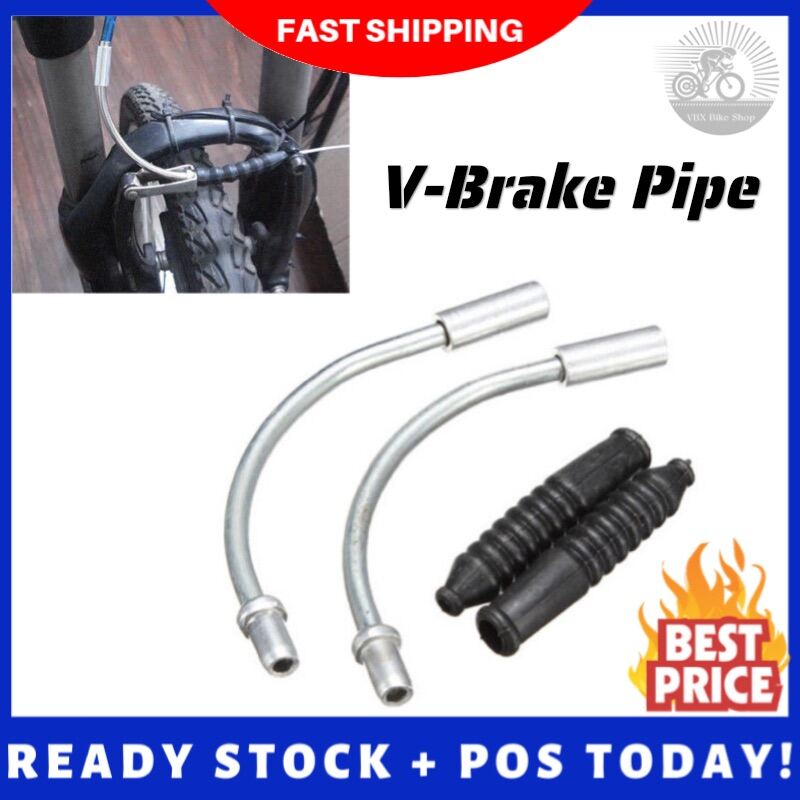 Kit Cavi Freno Bici - Cavi E Guaine Per Freni V-Brake, Mountain Bike E Strada, 2.5m - Foto 2