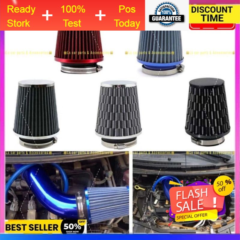 Adapter Kit Intake Flexible Hose Turbo Titanium Ram Pipe Cleaner Racing Hi Low Red Blue Black