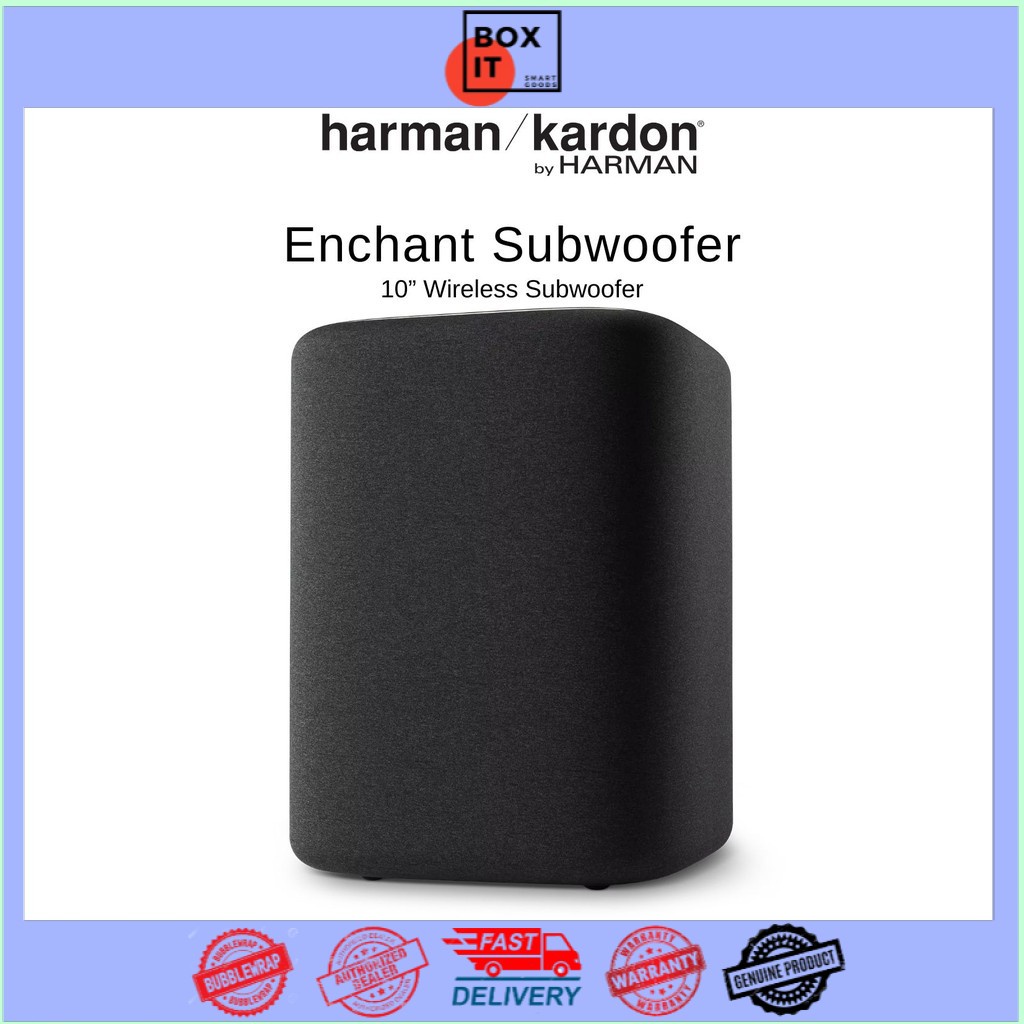 Harman Kardon Citation Sub S Compact Wireless Subwoofer with Deep Bass