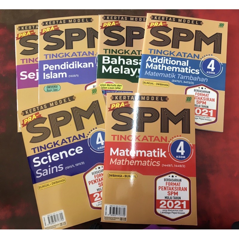 Kertas Model Pra Spm Tingkatan 4 Kssm Shopee Malaysia