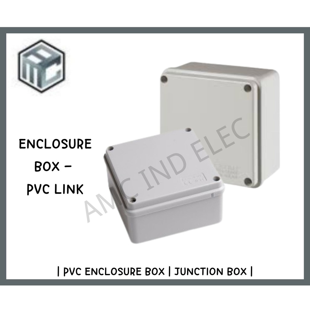 PVC-Link PVC Enclosure Junction Box IP56 WEATHERPROOF | Shopee Malaysia