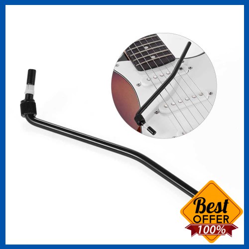 Brazo Cromado para Tremolo Con Punta Blanca 5.2 de Guitarra Eléctrica