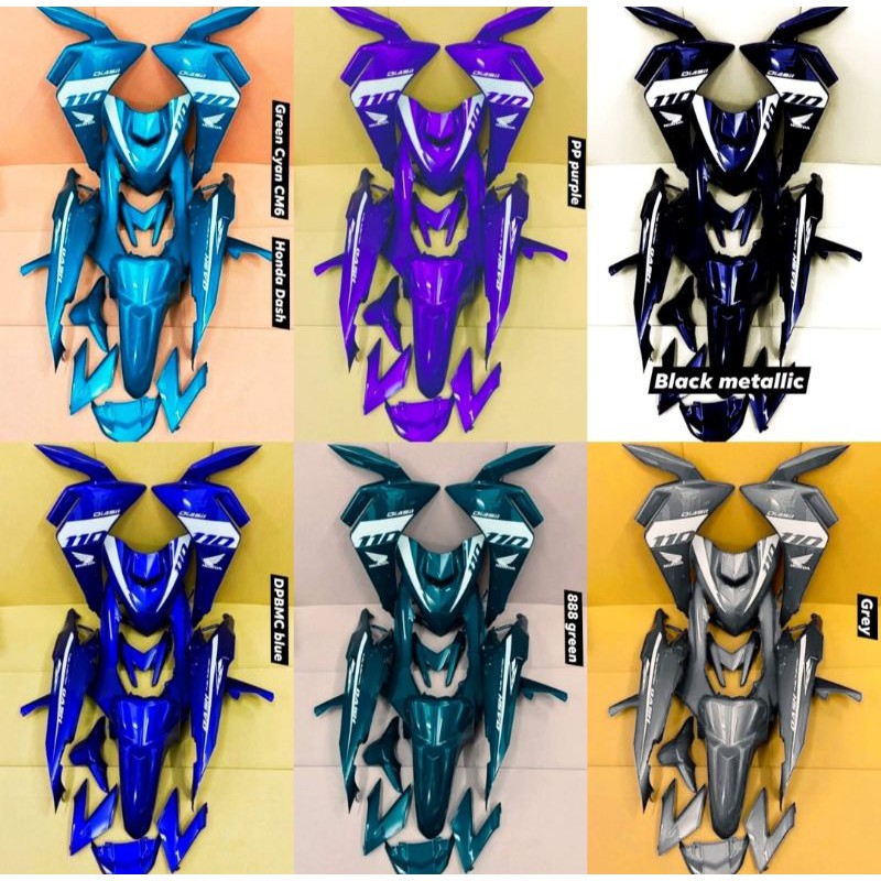 COVERSET HONDA DASH 110 V1 V2 V3 DAN DASH 125 V4/INNER | Shopee Malaysia