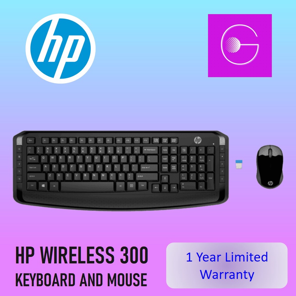 HP Wireless Keyboard & Mouse Combo (3ML04AA) Shopee Malaysia
