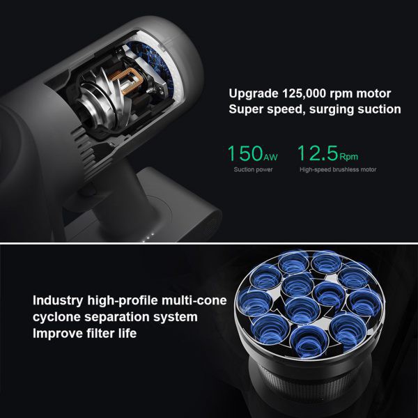 Xiaomi Mi Cordless Handheld Vacuum Cleaner G10 (2in1 Vacuum & Mop, 25