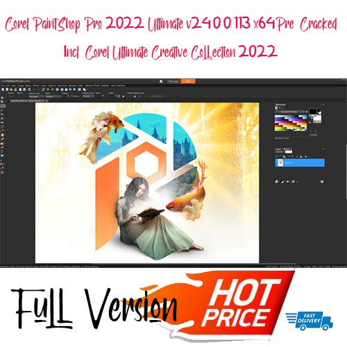 Corel Pro 2022 Ultimate v24.0.0.113 (x64) PreCracked (Incl