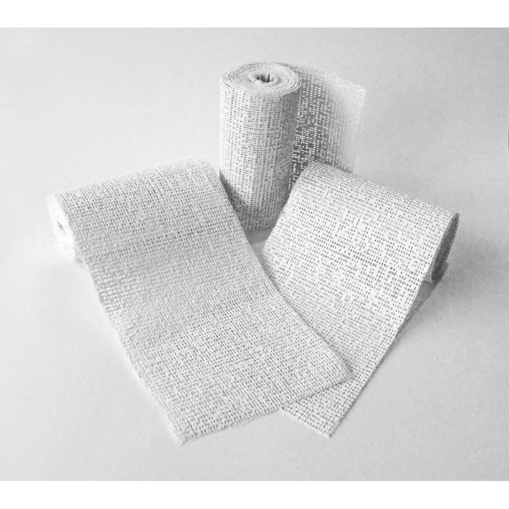 1Roll Modroc Plaster Roll 15cm x 450cm , 山體模型塑料布網造形布石膏膠布建筑沙盤模型場景材料DIY手工 ...