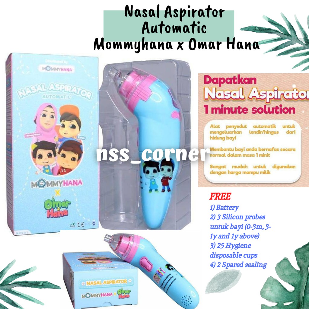 Nasal aspirator 2024 mommy hana