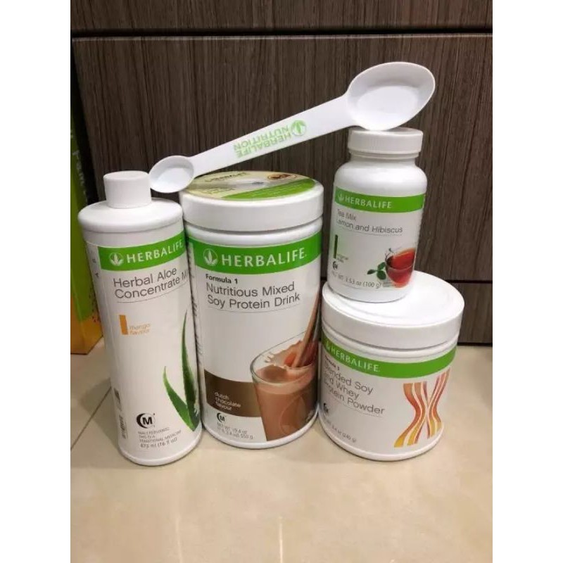 💯%Ori Herbalife set T50g🎁Shaker🎁spoon | Shopee Malaysia