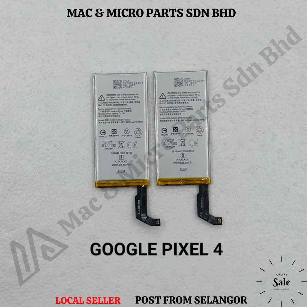 Batteria Di Ricambio Per Google Pixel 4 (G020I-B), 2800mAh, Con Kit Cacciaviti - Foto 3
