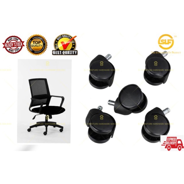 SLF Office High Quality chair roller twin wheel Office Chair Roller