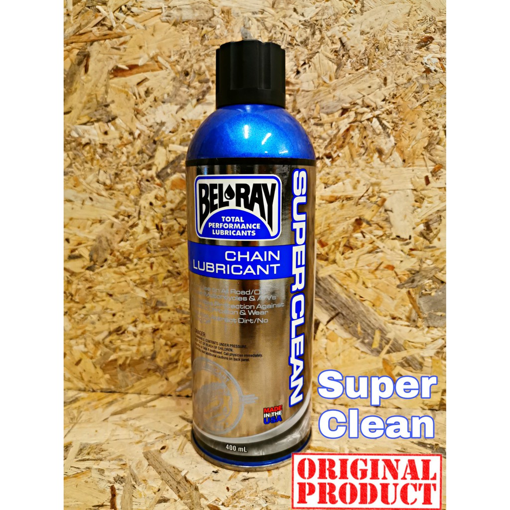 Chain Lube 400ML Super Clean BELRAY / BEL-RAY Made In USA R15 Ninja ER6 ...