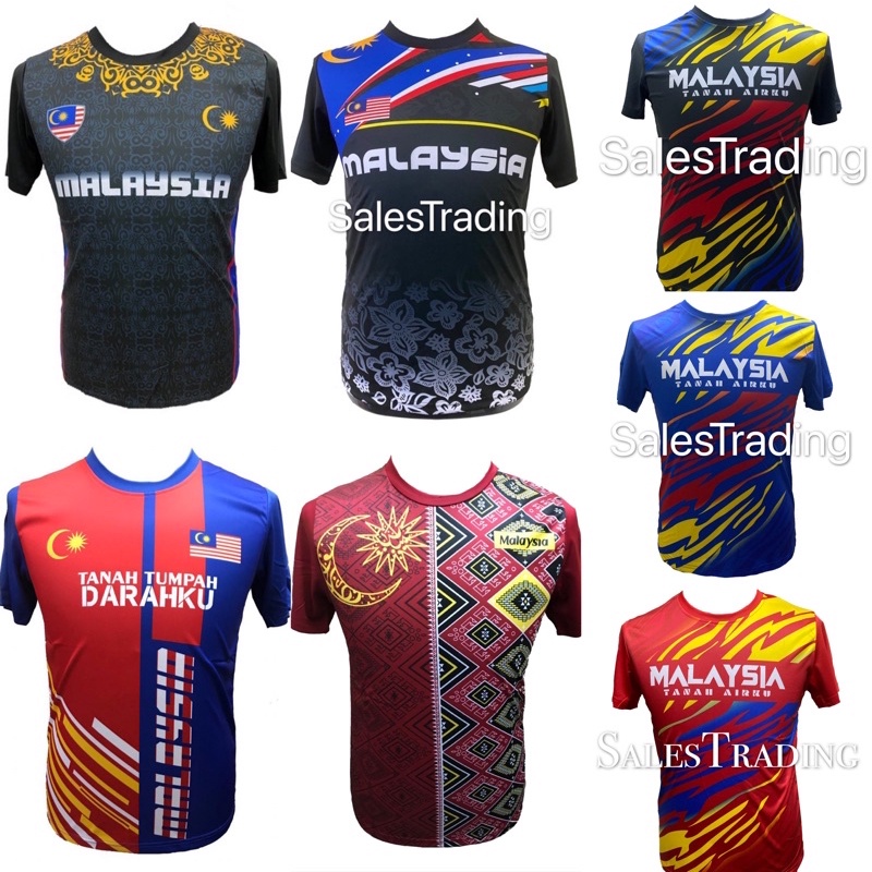 READY STOCK Kanak-kanak Baju Jersey Malaysia Budak-Budak Kids Baju ...